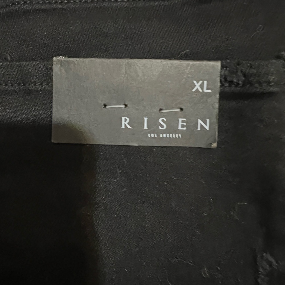 Black Jean Shorts - Picture 3 of 3